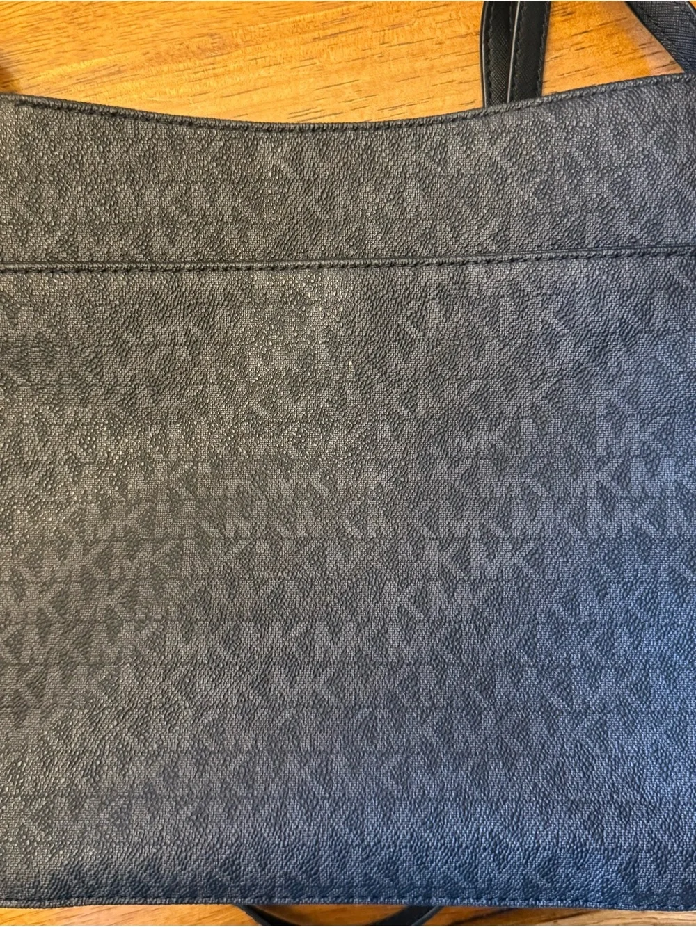 Michael Kors Black Signature Messenger Bag
